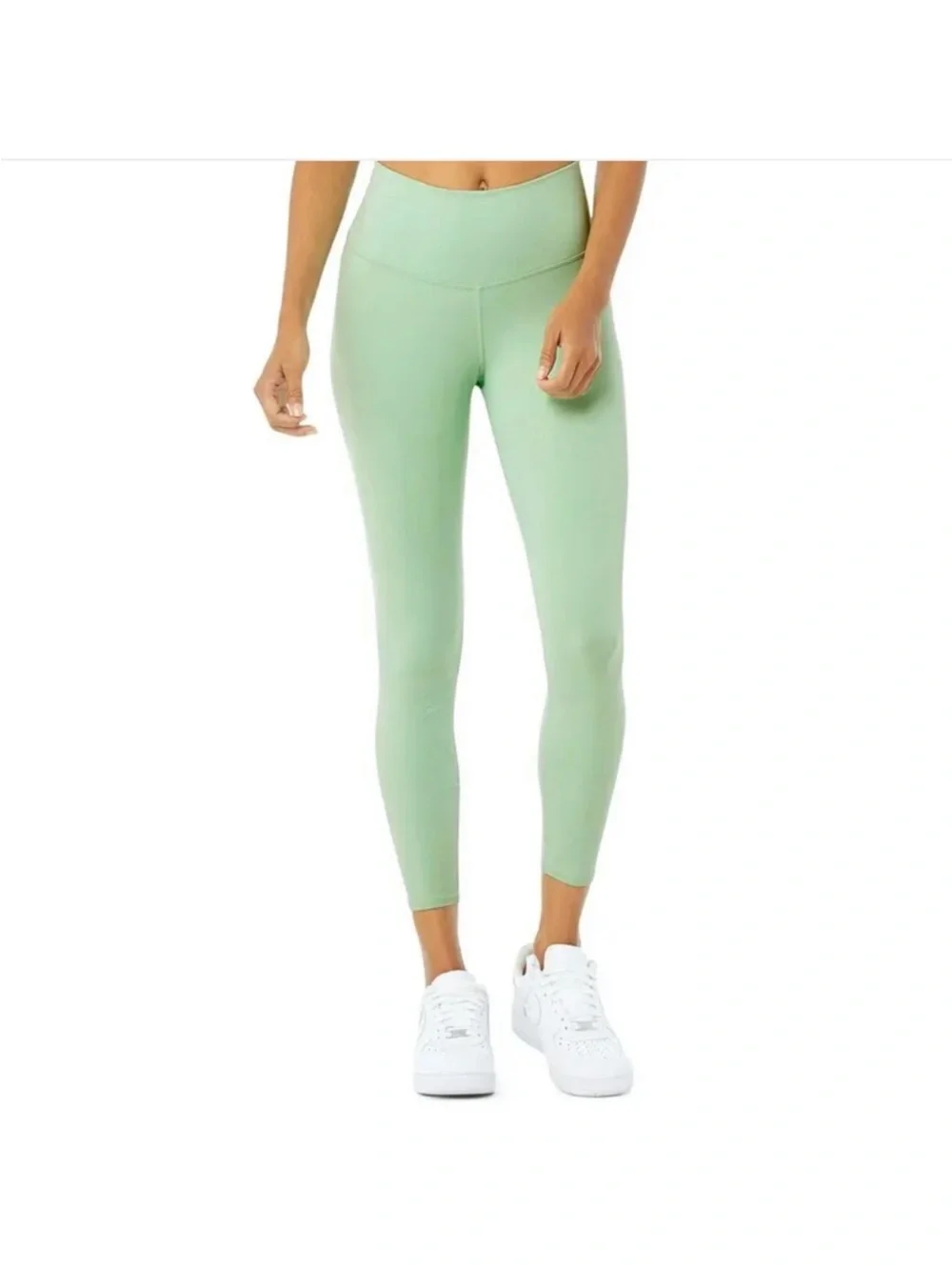 NWT Alo 7/8 High-Waist Airbrush Legging - Honeydew - S